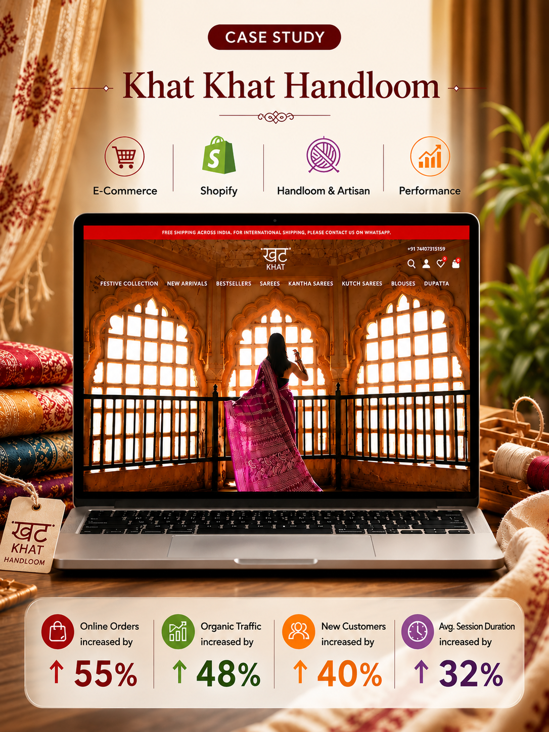 Case Study - Khat Khat Handloom